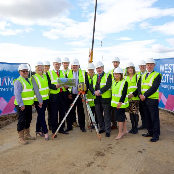 Work starts on new homes at Winchburgh
