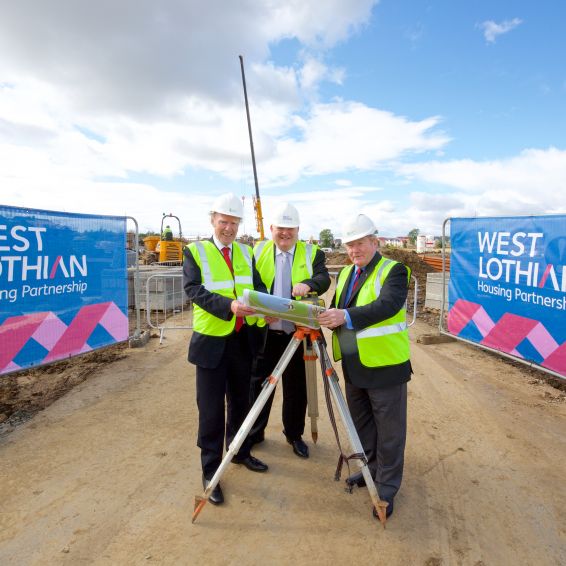 work starts on new wlhp homes at winchburgh
