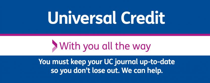 Universal Credit - with you all the way letterbox WLHP