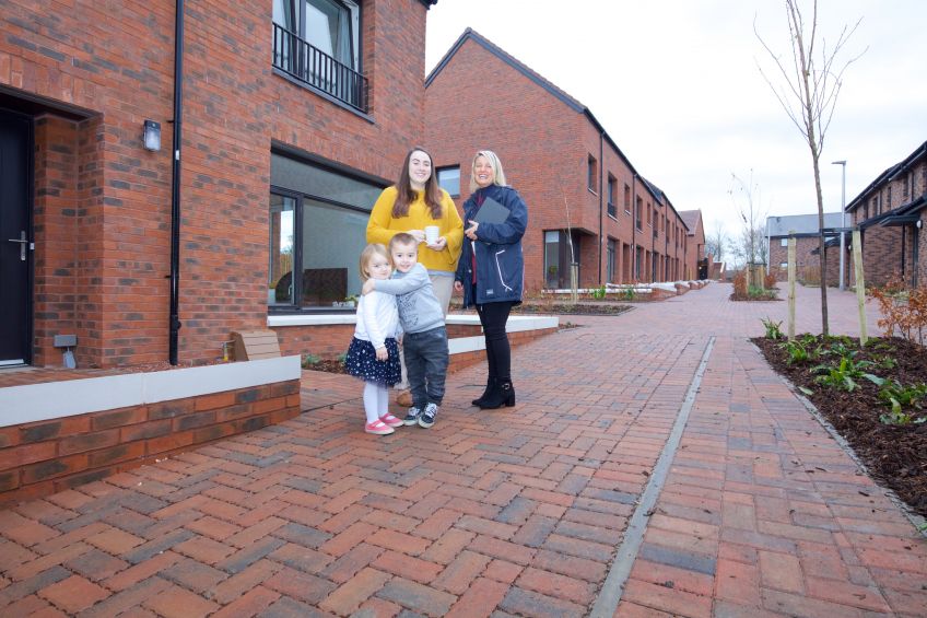 WLHP has opened it's first new homes in Winchburgh village